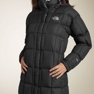 EUC The North Face Metropolis 600 Down Parka, Black, Size XS